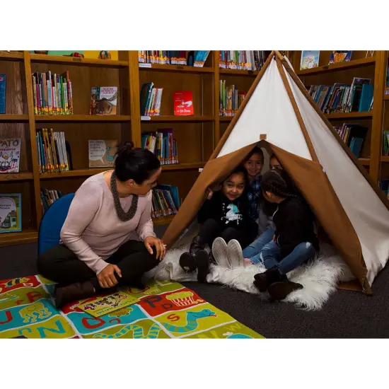 Teacher Chair, Blue {6}