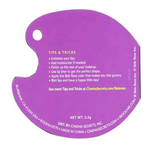 Bob Ross Happy Little Lip Palette Makeup Kit {4}