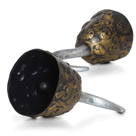 Pirate Captain Gold Hook - Toy Pirates Costume Accessories Plastic Sleeve Dress Up Prop for Adults and Kids {5}