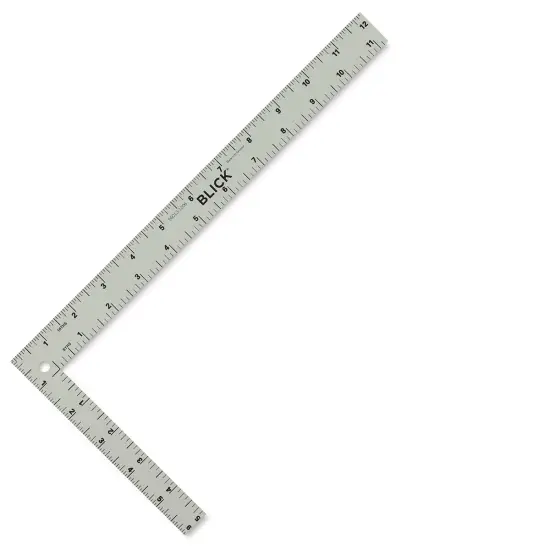 Blick Aluminum L-Square - 12" x 6" {1}