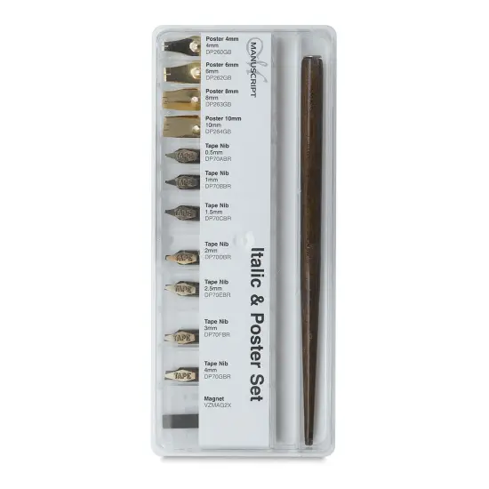 Manuscript Italic Nib Set {1}