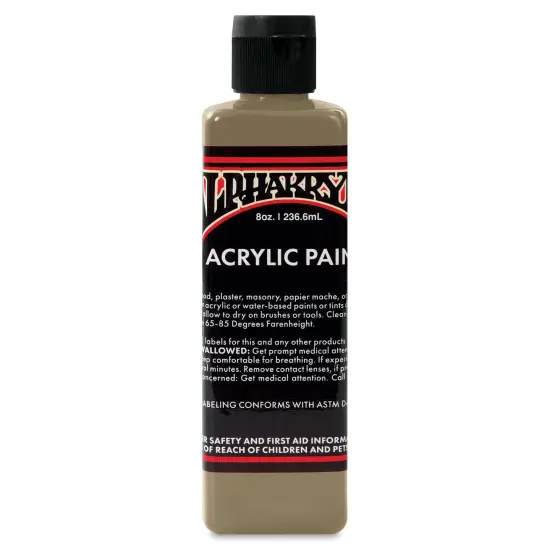 Alpha6 Alphakrylic Acrylic Paint - Metallic Antique Gold, 8 oz {1}