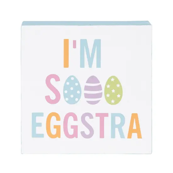 I'm Eggstra Shelf Block {1}
