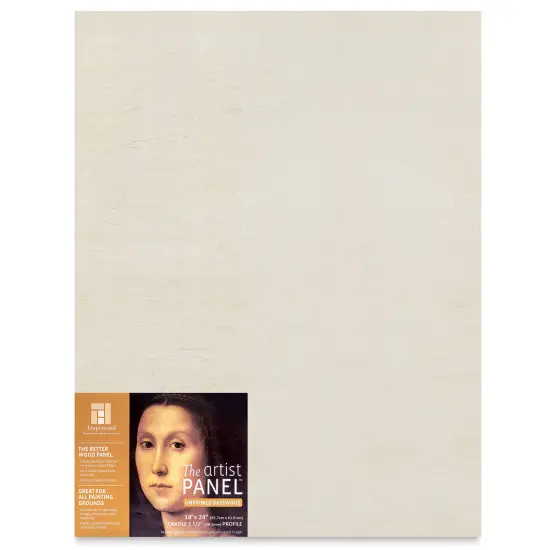 Ampersand Value Series Artist Wood Panel - 18" x 24", 1-1/2" Cradle {1}