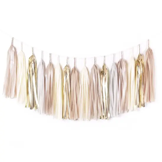 Tassel Garland Kit - Champagne {2}