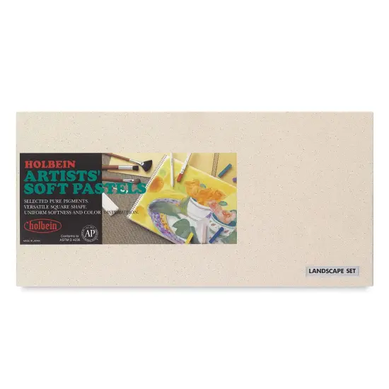 Holbein Artists' Soft Pastel Set - Landscape Colors, Set of 48 {1}