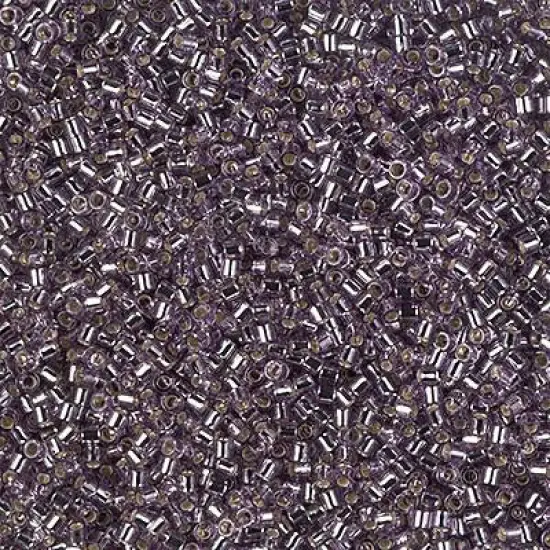 Miyuki Delica Bead 15/0, DBS1205, Silver Lined Light Amethyst {1}
