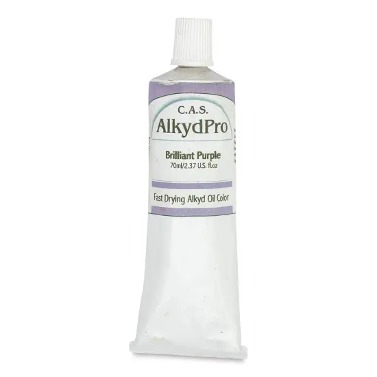 CAS AlkydPro Fast-Drying Alkyd Oil Color - Brilliant Purple, 70 ml tube {1}