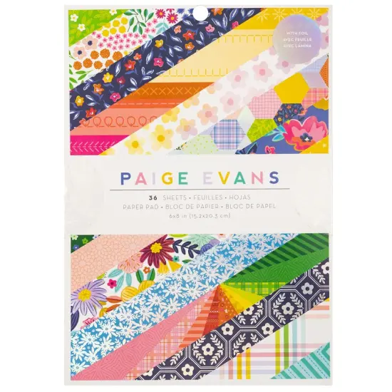 Blooming Wild Holographic 6x8 Paper Pad - Paige Evans {4}