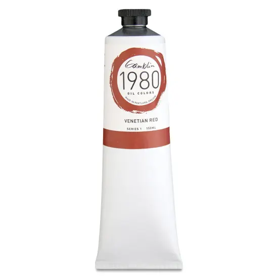 Gamblin 1980 Oils - Venetian Red, 150 ml tube {1}