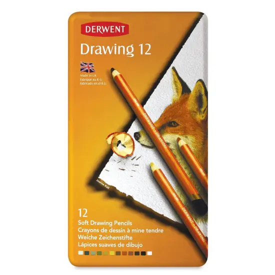 Derwent Drawing Pencils - Set of 12 {1}