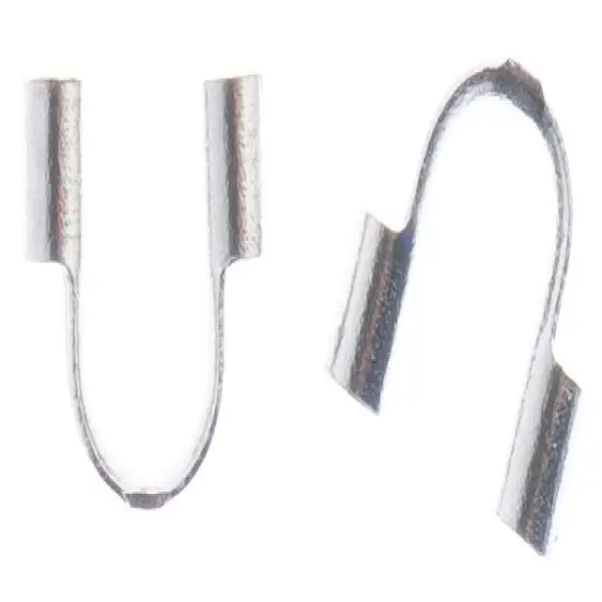 John Bead Stainless Steel Wire Guardian 24/Pkg-4x4mm {3}