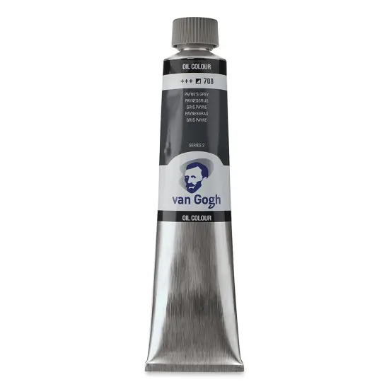 Van Gogh Oil Paint - Paynes Grey, 200 ml tube {1}