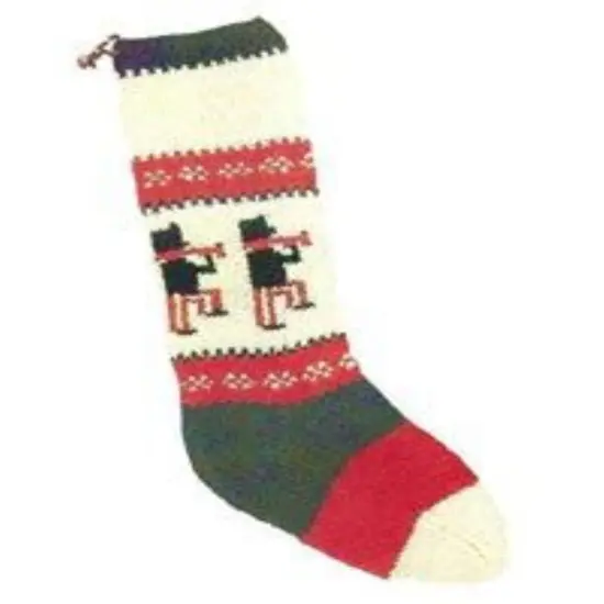 Candide Wool Yarn Christmas Stocking Knitting Kit (402 - Toy Soldiers) Multicolor {1}