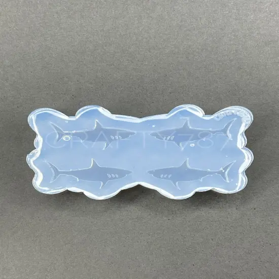 Shark Stud Earring Silicone Mold(A6) {4}
