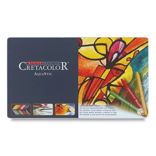 Cretacolor AquaStics - Assorted Colors, Tin Set, Set o f40 {1}