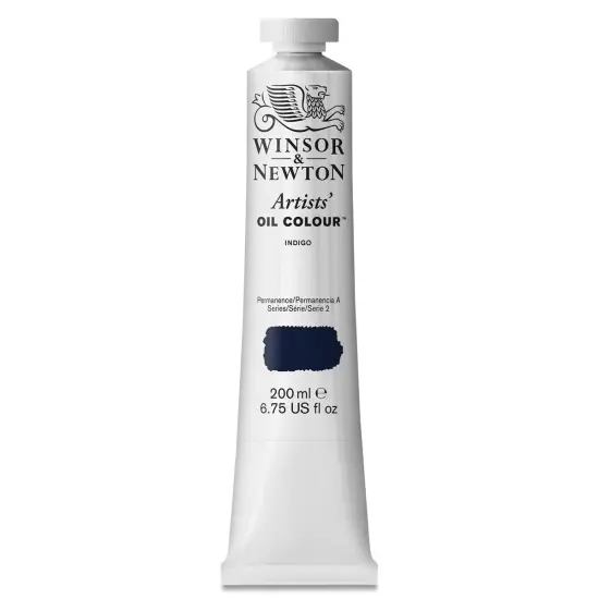 Winsor & Newton Artists' Oil Color - Indigo, 200 ml tube {1}
