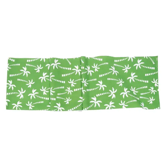 Beachy Palm Table Runner 13" x 72" {1}