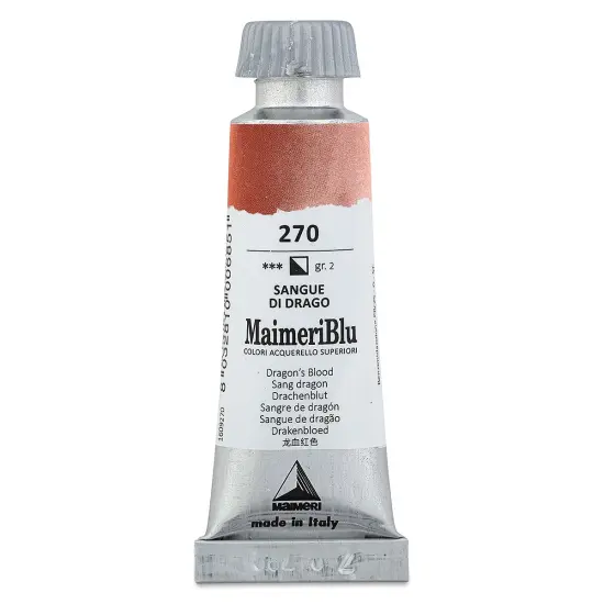 Maimeri Blu Artist Watercolor - Dragon's Blood, 12 ml Tube {1}