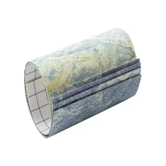 4.5" x 12" Lake Green Sublimation Transfer Sheets - 4 Pack {6}