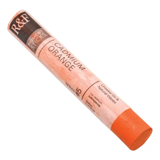 R&F Pigment Stick - Cadmium Orange, 38 ml stick {1}