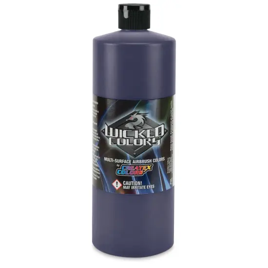 Createx Wicked Colors Airbrush Color - 32 oz, Detail Blue Violet {1}