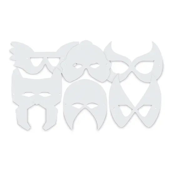 Roylco Super Hero Masks - Package of 24 {1}