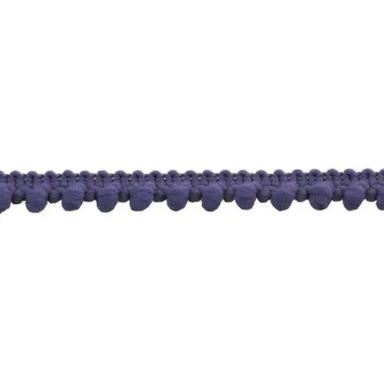 Belagio Pom Trim, 0.75" Wide, 25 Yards, Purple {1}
