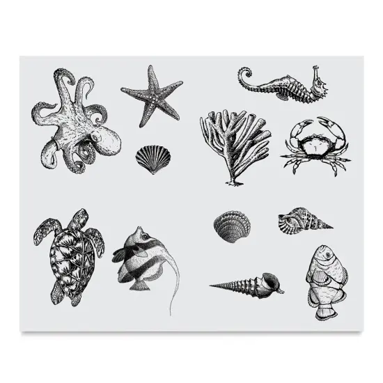 Mayco Designer Silkscreens - Sea Life {1}