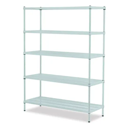 Design Ideas MeshWorks Shelving Units - Sage, 5-Tier {1}