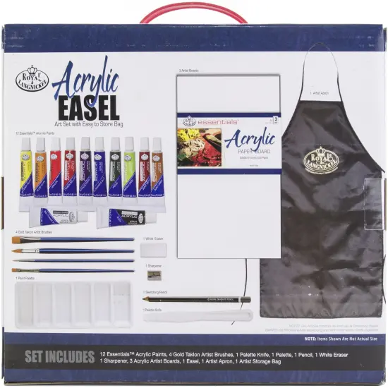 Royal & Langnickel(R) Easel Art Set W/Easy To Store Bag-Acrylic {4}