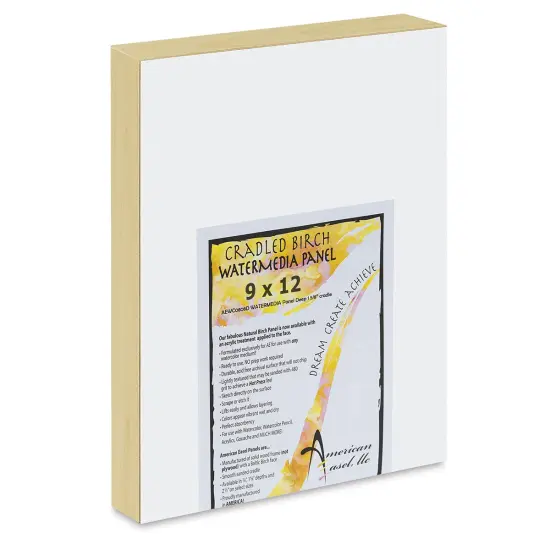 American Easel WaterMedia Panel - 9" x 12", Gallery Profile 1-5/8" {1}
