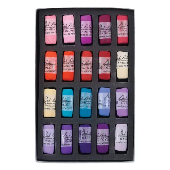 Richeson Soft Handrolled Pastels - Flora Landscape, Set of 20 {1}