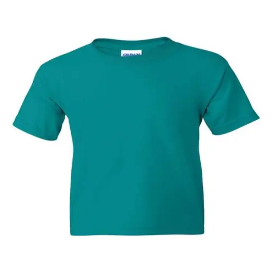Gildan&reg; DryBlend Youth Short Sleeve Crewneck T-Shirt Jade Dome {1}