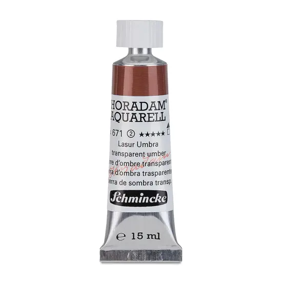 Schmincke Horadam Aquarell Watercolor - Transparent Umber, 15 ml tube {2}