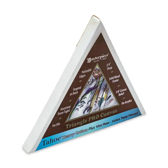Masterpiece Tahoe Cotton Canvas Shape - Triangle, 6-1/2" {1}