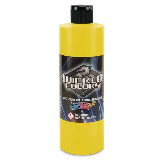 Createx Wicked Colors Airbrush Color - 16 oz, Yellow {1}