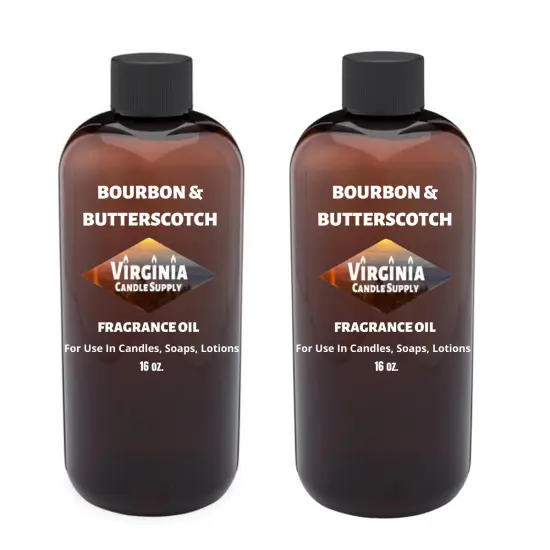 Bourbon & Butterscotch Fragrance Oil (Our Version of the Brand Name) (32 oz Bottle) for Candle Making, Soap Making, Tart Making, Room Sprays, Lotions, Car Fresheners, Slime, Bath Bombs, Warmers&hellip; {1}