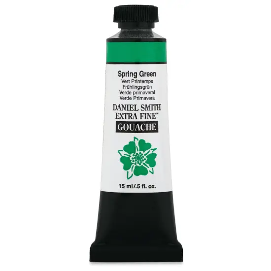 Daniel Smith Extra Fine Gouache - Spring Green, 15 ml Tube {1}