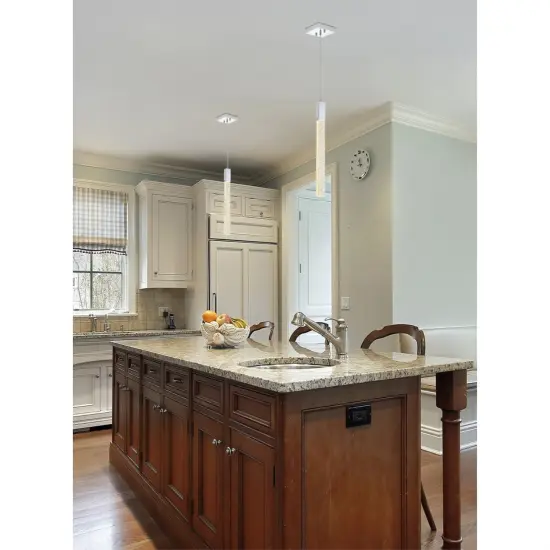 Weston 1 light pendant in chrome {2}