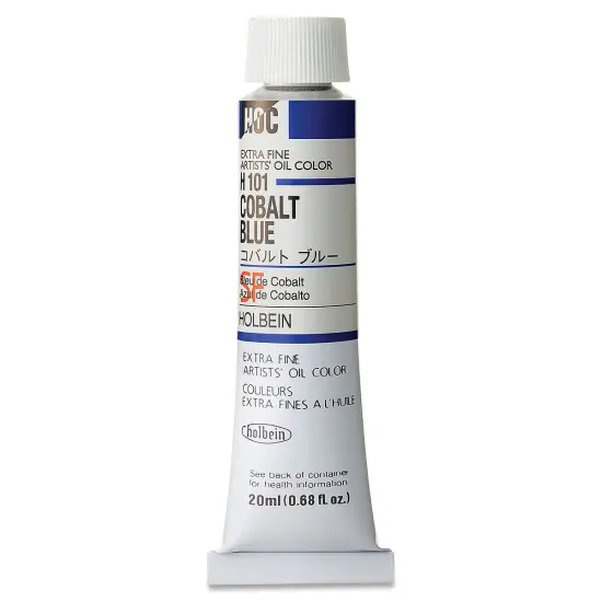 Holbein Artists' Oil Color - Cobalt Blue, 20 ml tube {2}