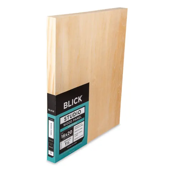 Blick Studio Artists' Wood Panels - Gallery Cradle, 16" x 20", 1-1/2" Cradle {1}