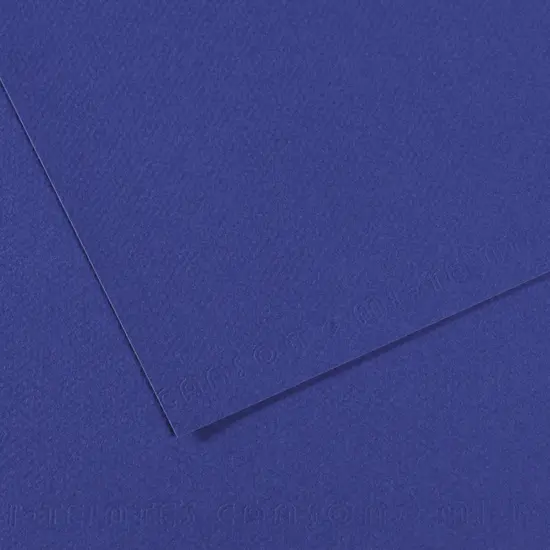 Canson Mi-Teintes Drawing Papers - 8-1/2" x 11", Ultramarine, 25 Sheets {1}