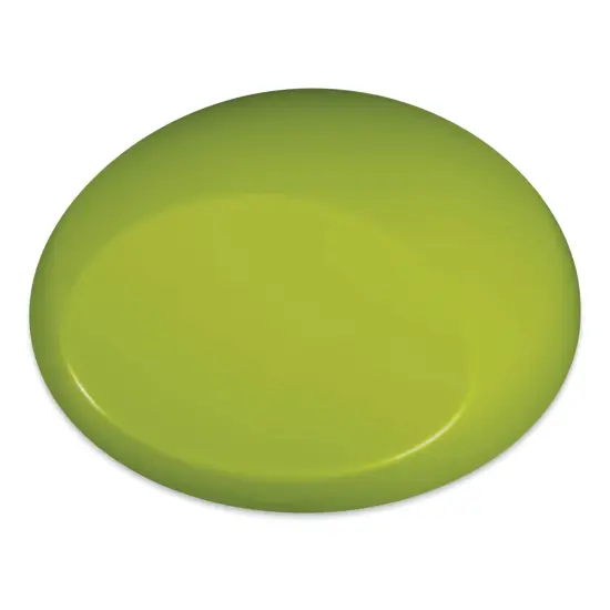 Createx Wicked Colors Airbrush Color - Opaque Limelight Green, 1 Gallon, Bottle {1}
