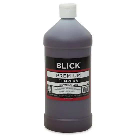 Blick Premium Grade Tempera - Brown, Quart {1}