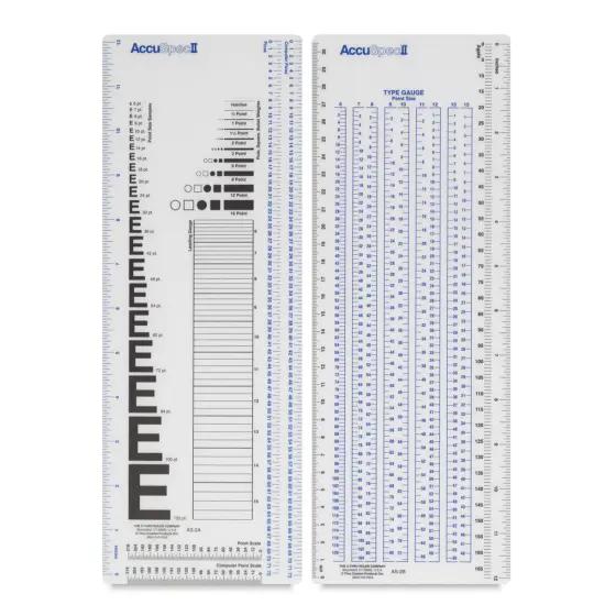 C-Thru AccuSpec II Designer's Ruler Set - 12" {1}
