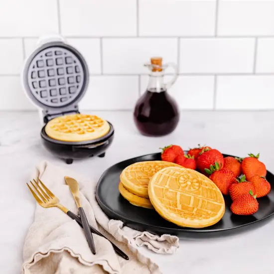 Uncanny Brands Star Wars Mini Death Star Waffle Maker {4}