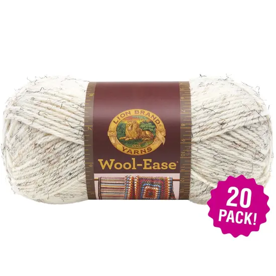 Multipack of 20 - Lion Brand Wool-Ease Yarn -Wheat {1}