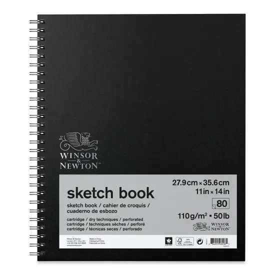 Winsor & Newton Spiral Sketchbook - 14" x 11" {1}