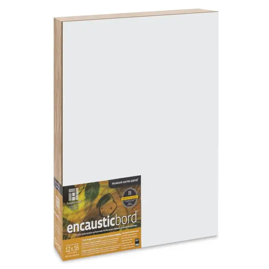 Ampersand Encausticbord - 12" x 16" x 2-1/8", Cradled {1}